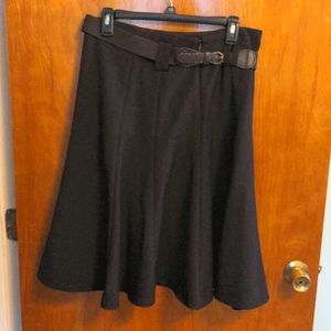 Vintage chocolate brown highwaiated skirt